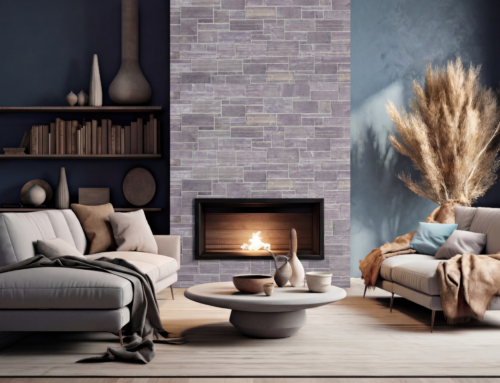 TIER Ashlar Ashford Grey Fireplace